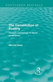 Tapa de The Constitution Of Poverty Towards A Genealogy Of Liberal Governance