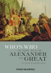 Tapa de Whos Who In The Age Of Alexander The Great