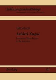Tapa de Arbitri Nugae Petronius Short Poems In The Satyrica