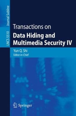 Tapa de Transactions On Data Hiding And Multimedia Security Iv