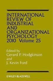 Tapa de International Review Of Industrial And Organizational Psychology 2010