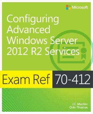 Tapa de Exam Ref 70412 Configuring Advanced Windows Server 2012 Services