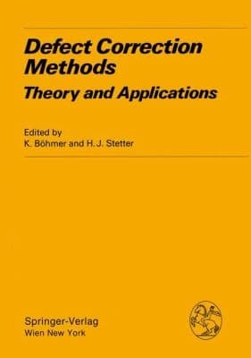 Tapa de Defect Correction Methods Theory And Applications