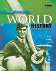 Tapa de Prentice Hall World History The Modern Era