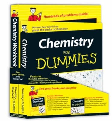 Tapa de Chemistry for Dummies Education Bundle With Workbook