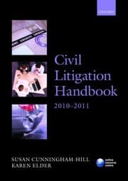 Tapa de Civil Litigation Handbook