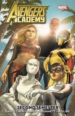 Tapa de Avengers Academy Second Semester