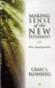 Tapa de Making Sense Of The New Testament Three Crucial Questions