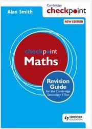 Tapa de Cambridge Checkpoint Maths Revision Guide For The Cambridge Secondary 1 Test