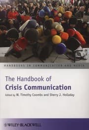 Tapa de The Handbook Of Crisis Communication