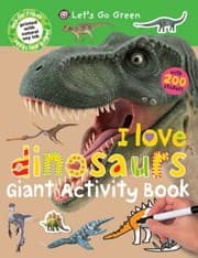 Tapa de I Love Dinosaurs Giant Activity Book