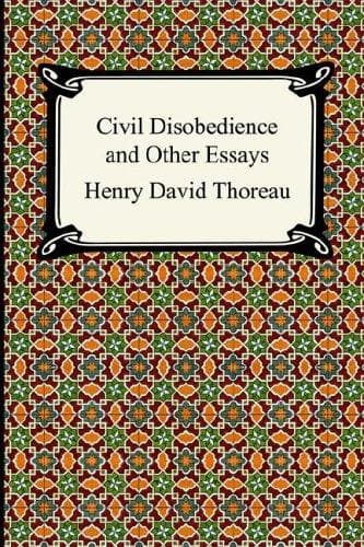 Tapa de Civil Disobedience And Other Essays the Collected Essays of Henry David Thoreau