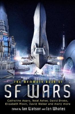 Tapa de The Mammoth Book Of Sf Wars