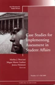Tapa de Case Studies For Implementing Assessment In Student Affairs