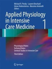 Tapa de Applied Physiology In Intensive Care Medicine