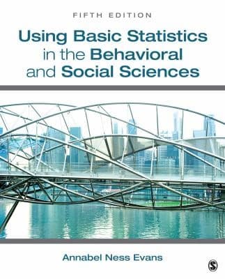 Tapa de Using Basic Statistics In The Behavioral And Social Sciences