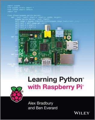 Tapa de Learning Python With Raspberry Pi