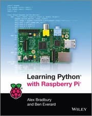 Tapa de Learning Python With Raspberry Pi