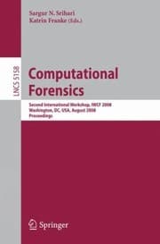 Tapa de Computational Forensics Second International Workshop Iwcf 2008 Washington Dc Usa August 78 2008 Proceedings