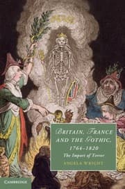 Tapa de Britain France And The Gothic 17641820 The Import Of Terror
