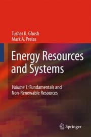 Tapa de Energy Resources And Systems Fundamentals And Nonrenewable Resources