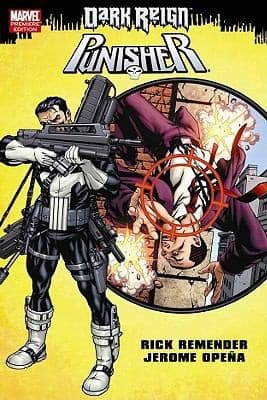 Tapa de Punisher Dark Reign
