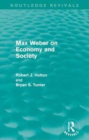 Tapa de Max Weber On Economy And Society