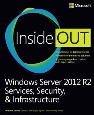 Tapa de Windows Server 2012 R2 Inside Out Services Security Infrastructure