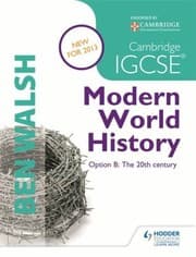 Tapa de Cambridge Igcse Modern World History