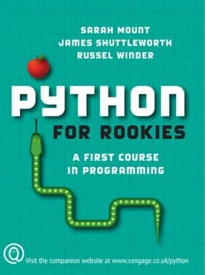 Tapa de Python For Rookies A First Course In Programming