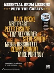 Tapa de Drum Lessons with the Greats  Complete