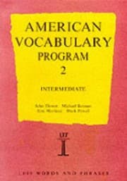 Tapa de American Vocabulary Program 2