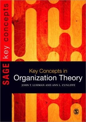 Tapa de Key Concepts In Organization Theory