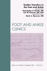 Tapa de Tendon Transfers In The Foot And Ankle