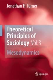 Tapa de Principles Of Sociological Theory
