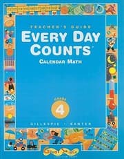 Tapa de Every Day Counts Calendar Math