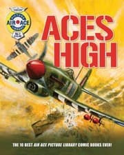 Tapa de Aces High 10 Of The Best Air Ace Library Comic Books Ever
