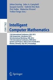 Tapa de Intelligent Computer Mathematics 11th International Conference Proceedings