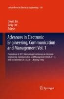 Tapa de Advances In Electronic Engineering Communication And Management Vol1 Proceedings Of 2011 International Conference On Electronic Engineering Communication And Managementeecm 2011 Held On December 2425 2011 Beijing China
