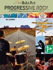 Tapa de On The Beaten Path Progressive Rock The Drummers Guide To The Genre And The Legends Who Defined It