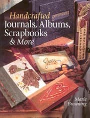 Tapa de Handcrafted Journals Albums Scrapbooks More