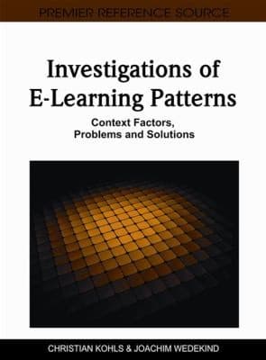 Tapa de Investigations Of Elearning Patterns Context Factors Problems And Solutions