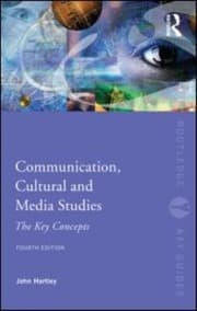 Tapa de Communication Cultural And Media Studies The Key Concepts
