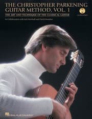 Tapa de The Christopher Parkening Guitar Method The Art And Technique Of The Classical Guitar
