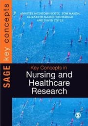Tapa de Key Concepts In Nursing And Healthcare Research