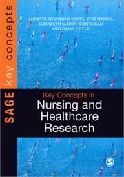Tapa de Key Concepts In Nursing And Healthcare Research