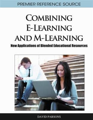 Tapa de Combining Elearning And Mlearning New Applications Of Blended Educational Resources