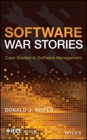 Tapa de Software War Stories Case Studies In Software Management