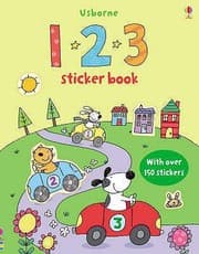 Tapa de 123 Sticker Book
            
                Usborne Sticker Books