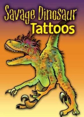 Tapa de Savage Dinosaur Tattoos